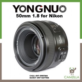 Yongnuo YN 50mm f/1.8 Lens for Nikon F
